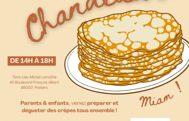 [EVENEMENT] À l’occasion de la Chandeleur, nous vous invitons à venir déguster des crêpes tous ensemble au tiers-lieu !